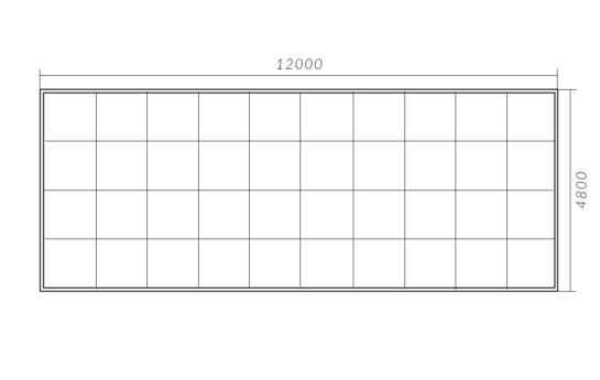 Сценический сборный подиум 12000×4800